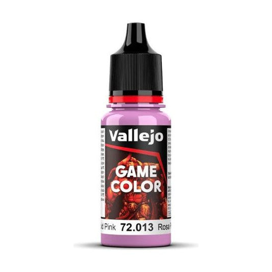 The new Game Color formulation represents a new approach to painting Fantasy and Wargame figures. Developed by our experts together with professional modelers, the new range implies a further step in the evolution of miniature painting by offering an intuitive and easy-to-learn painting method to new generations.

Comes in 18 ml./0.61 fl. oz. bottle with dropper