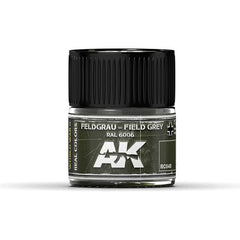 AK Interactive AFV Real Color RC048 Field Grey RAL6006 10ml Hobby Paint | Galactic Toys & Collectibles