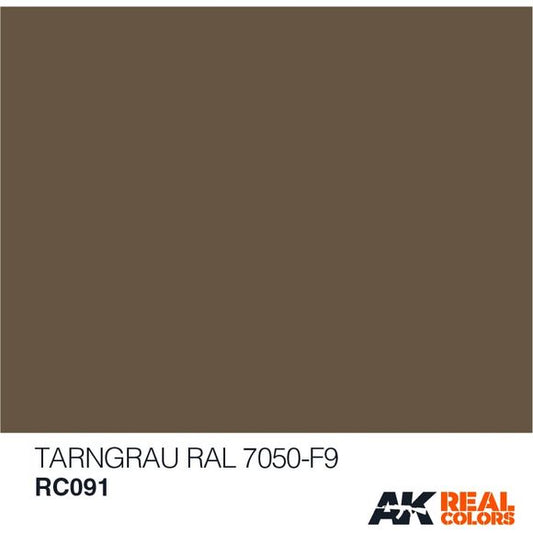 AK Interactive AFV RC091 Tarngrau RAL 7050-F9 10ml Acrylic Hobby Paint | Galactic Toys & Collectibles