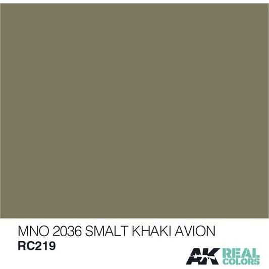 AK Interactive Real Color MNO 2036 Smalt Khaki Avion 10ML Acrylic Hobby Paint Bottle | Galactic Toys & Collectibles