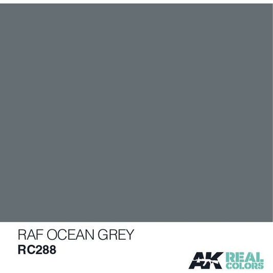 AK Interactive Real Color RAF Ocean Grey 10ML Acrylic Hobby Paint Bottle | Galactic Toys & Collectibles