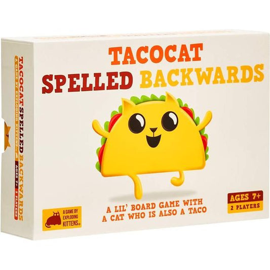 Exploding Kittens Games: Tacocat Spelled Backwards - Card Game | Galactic Toys & Collectibles