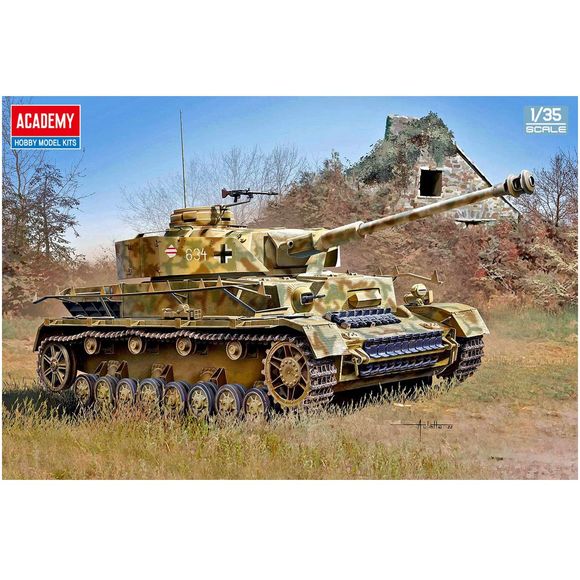 Academy Panzer IV Type H Late Production/J Type 1/35 Scale Model Kit | Galactic Toys & Collectibles
