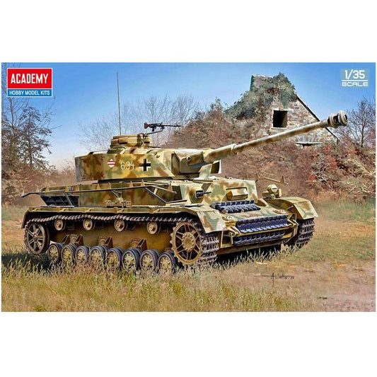Academy Panzer IV Type H Late Production/J Type 1/35 Scale Model Kit | Galactic Toys & Collectibles