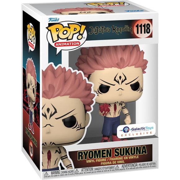 Galactic Toys Exclusive Funko Pop! Animation: JJK- Sukuna w/ Heart Common Pop Vinyl | Galactic Toys & Collectibles