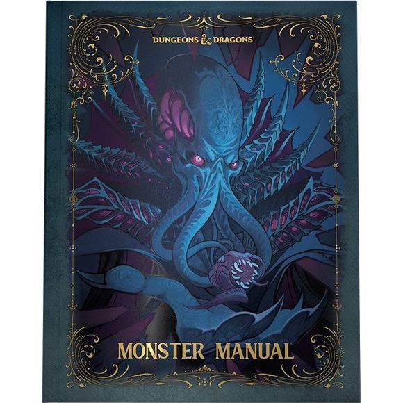 The biggest D&D monster manual ever, with over 500 total and over 75 brand-new monsters to choose from 9 terrifying new predators for higher-level play, like the arch-hag and blob of annihilation. New variations on beloved creatures like the primeval owlbear and vampire familiar. 40+ versatile humanoid stat blocks that give Dungeon Masters greater flexibility when populating their worlds with NPCs. All creature stat blocks have been redesigned and rebalanced for ease of use and maximum fun. Breathtaking new
