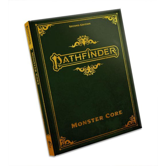 Fight for Glory! Inside the 376-page Pathfinder Monster Core, you'll find over 400 creatures, including fantasy classics like elves, ogres, and all-new dragons; wild animals from giant ants to ferocious wolves; and the unique monsters that threaten the world of Pathfinder, like sinspawn and noxious needlers. These creatures cover all levels of play, from the slow and mindless zombie shambler to the ultra-powerful demonic Treerazer! The ideal resource for Game Masters planning their next battles and player c