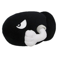 Bullet Bills, known as Killers in Japan, are black, missile-like enemies, commonly depicted as having small arms and fanged frowns on their faces; they first appeared in Super Mario Bros. They are usually fired by cannons known as Bill Blasters, although they are sometimes fired from other sources, such as Snifits and generic cannons.