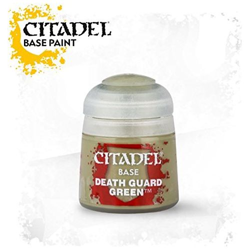 Citadel Base paints are high quality acrylic paints specially formulated for basecoating your Citadel miniatures quickly and easily. They are designed to give a smooth matte finish over black or white undercoats with a single layer.
