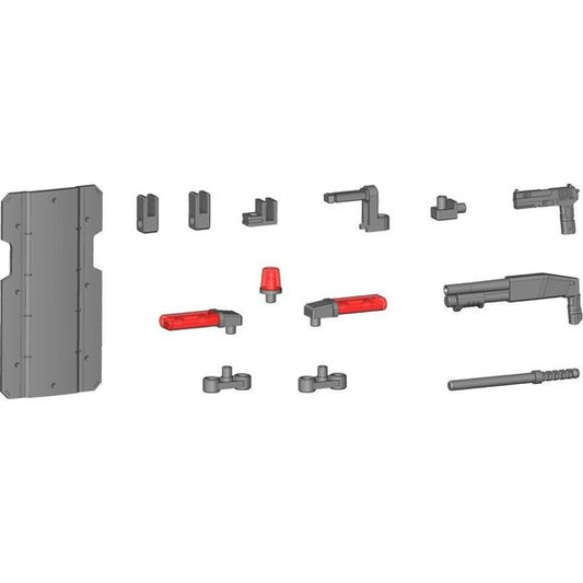 Kotobukiya Modeling Support Goods M.S.G. Weapon Unit 41 Ballistic Shield Model Kit | Galactic Toys & Collectibles