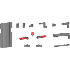 Kotobukiya Modeling Support Goods M.S.G. Weapon Unit 41 Ballistic Shield Model Kit | Galactic Toys & Collectibles